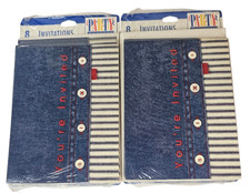 Hallmark Party Invitations Denim Jeans Pants ...