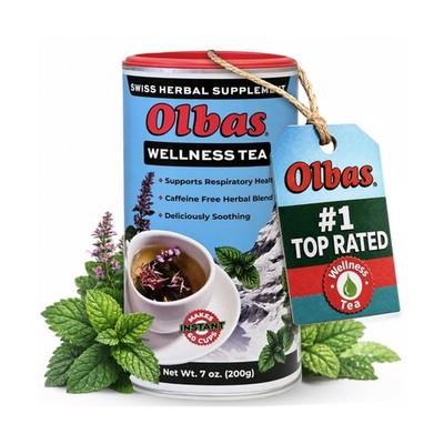 Herbal Tea 7 Ounce, Swiss Herbal Blend with 20 Soothing Herbs & Essential Oils,