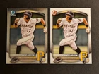 2025 Bowman Chrome Konnor Griffin #BCP-86 Chrome & #BP-86 Base (2) Card Lot!🔥🔥