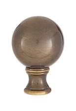 B&P Lamp Solid Brass 1/4-27F Finials