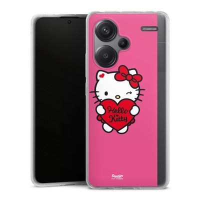 Handyhülle Hülle für Xiaomi Redmi Note 13 Pro Plus Hello Kitty Sweet Heart