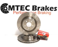 Mercedes CLS Coupe 500 C219 05- Front Brake Discs and Pads Drilled