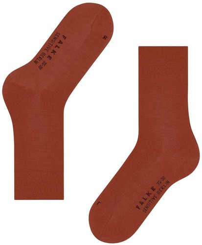 Falke Womens Sensitive Berlin Socks - Terra Orange - Picture 6 of 6