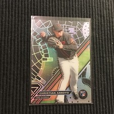 2017 TOPPS HIGH TEK CHRISTIAN ARROYO *SP PATTERN 7A STADIUM*  GIANTS