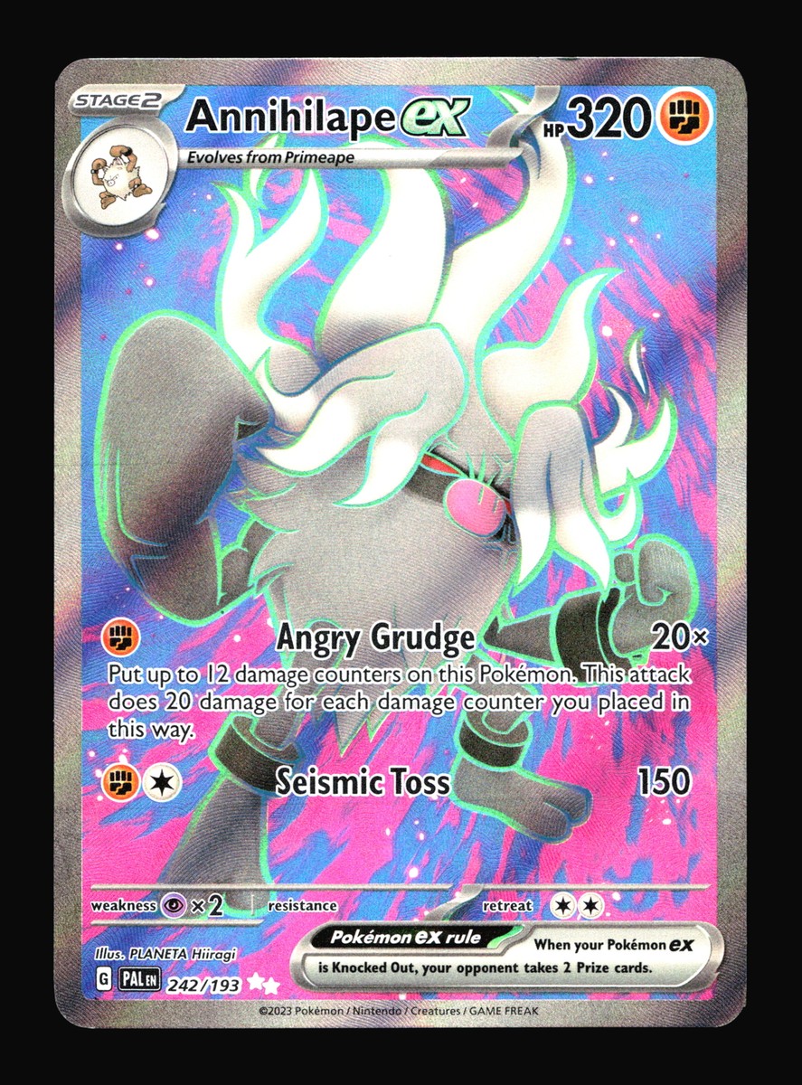 ポケカ AR ex 94枚 被り無し / Pokémon Cards Annihilape ex Paldea Evolved #242/193 Ultra Rare Ultra Rare