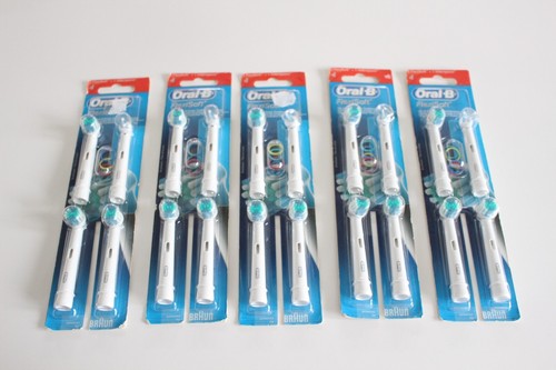 5 Units of Oral-B Flexi Soft Brush heads EB 17-4 4 707 154-02 NEW