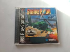 Strike Point (Sony PlayStation 1, 1996) PS1 Complete CIB Tested RaRe Black Label