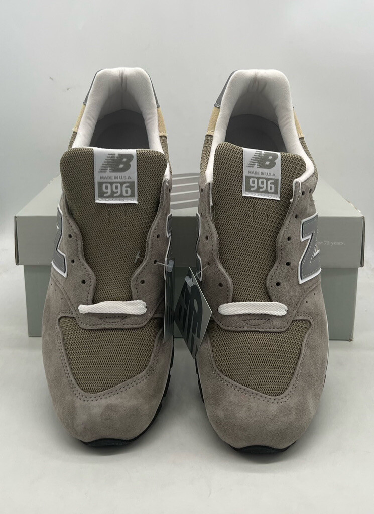 New Balance Made in USA 996 Core Grey White Sneakers U996GR New Balance Made in USA 996 Core Grey White Sneakers U996GR
