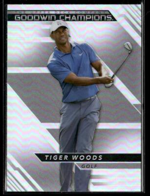 2022 Upper Deck Goodwin Champions #P20 Tiger Woods Platinum JC PLEASE SEE DESC