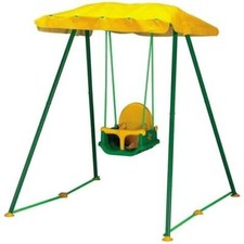 Altalena da giardino gioco per bambini con copertura seggiolino dondolo cintura