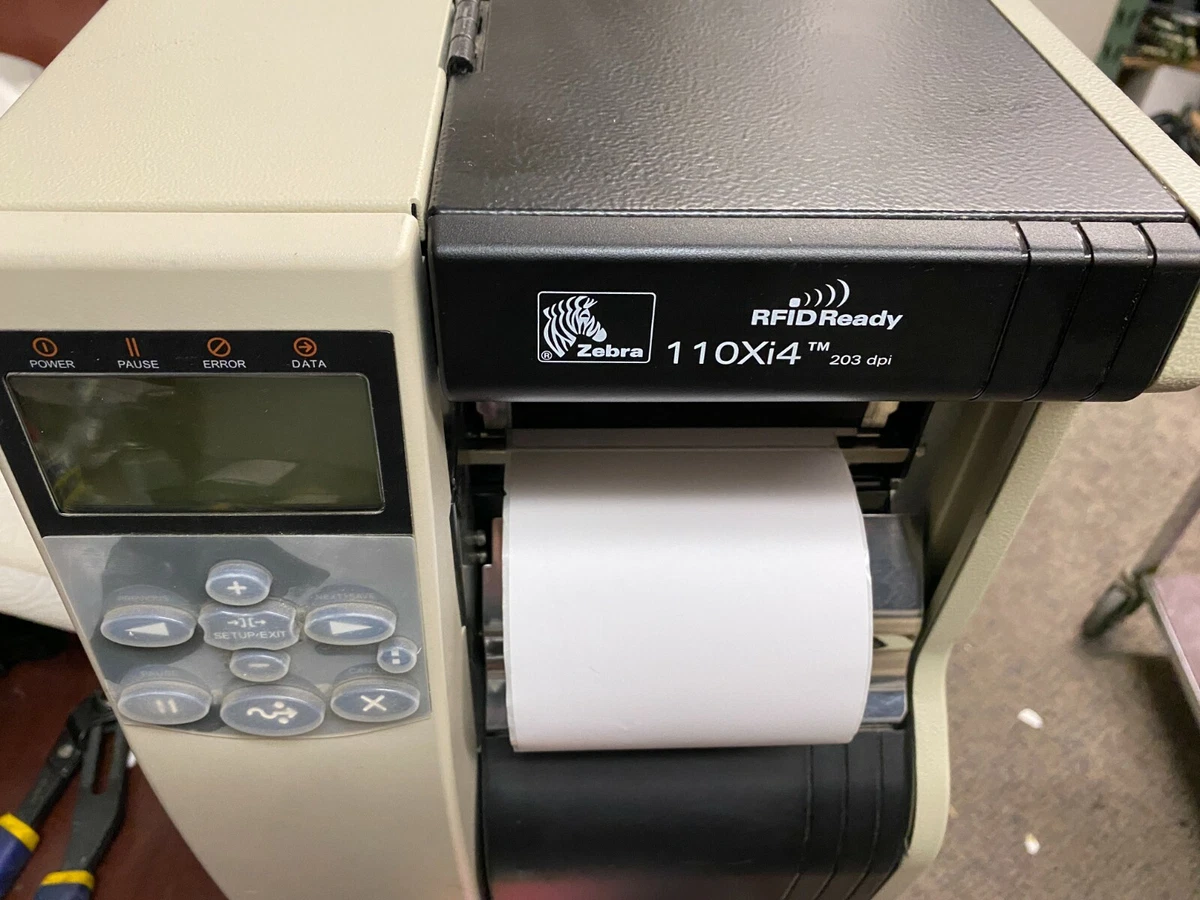 Afwijzen animatie Lauw zebra 110xi4 rfid label printer onderwijzen
