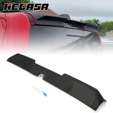 For 19-23 24 Dodge Ram 1500 Crew Cab Matte Black Roof Rear Cab Spoiler Wing 1PC