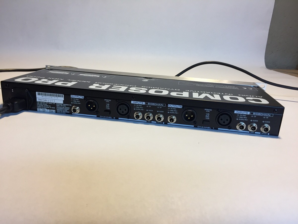 Behringer Composer Pro Audio Interactive Dynamics Processor MDX