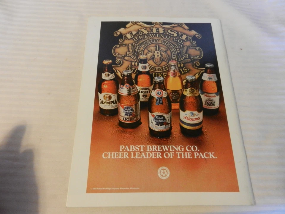 Green Bay Packers Official 1984 Yearbook Forrest Gregg on Cover - Image 2 of 3