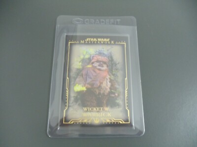 STAR WARS 2015 TOPPS MASTERWORK WICKET GOLD PARALLEL CARD /99