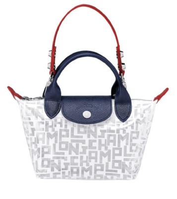 transparent longchamp bag