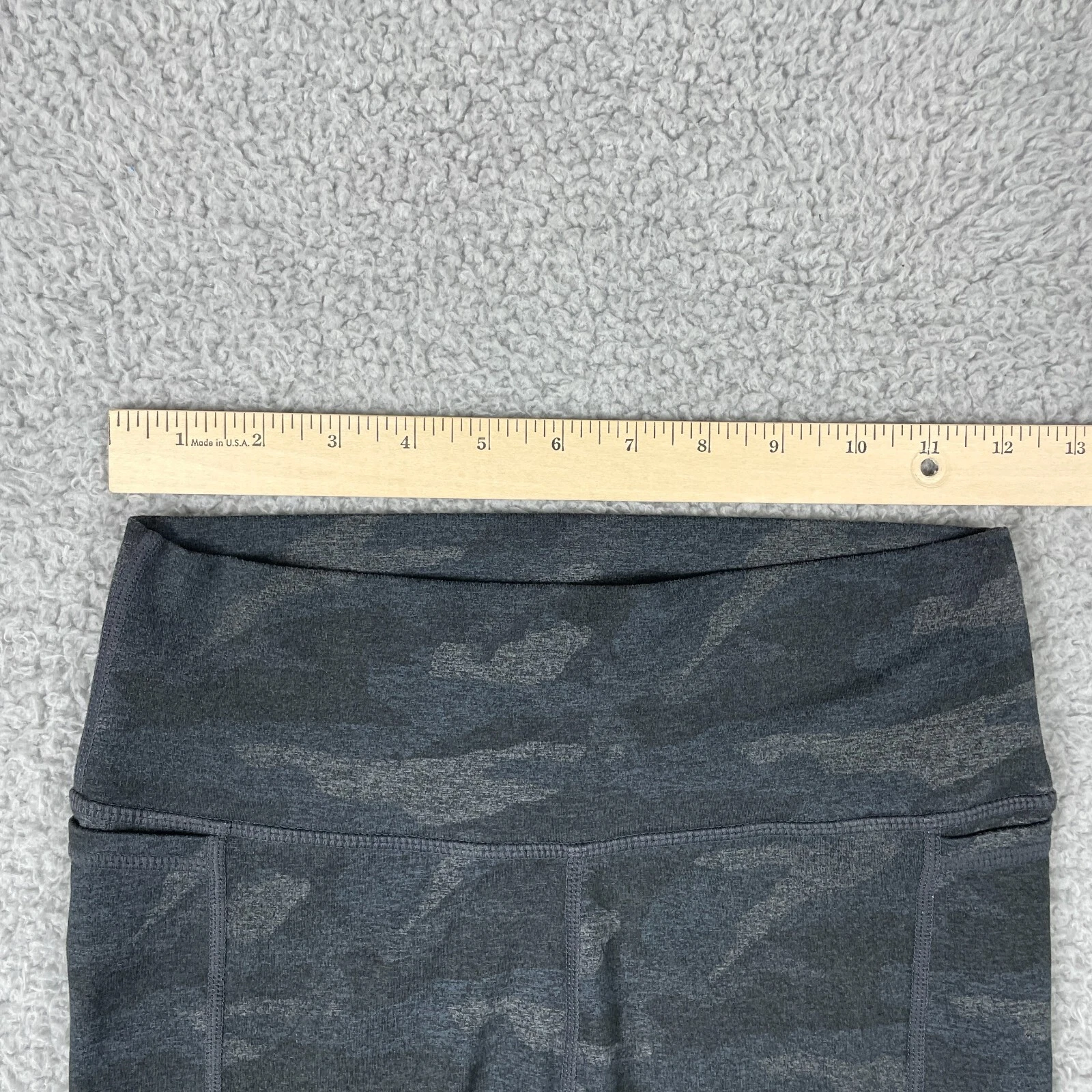 vuori camo clean elevation yoga wicking high rise leggings
