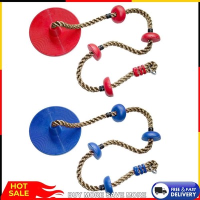 Kids Swing Seat Toy Hanging Playground Fitness Game Playing Swingset Gift
