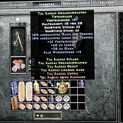 Diablo 2 Resurrected Non Ladder D2R Tal Rashas Helm PC PS4 PS5