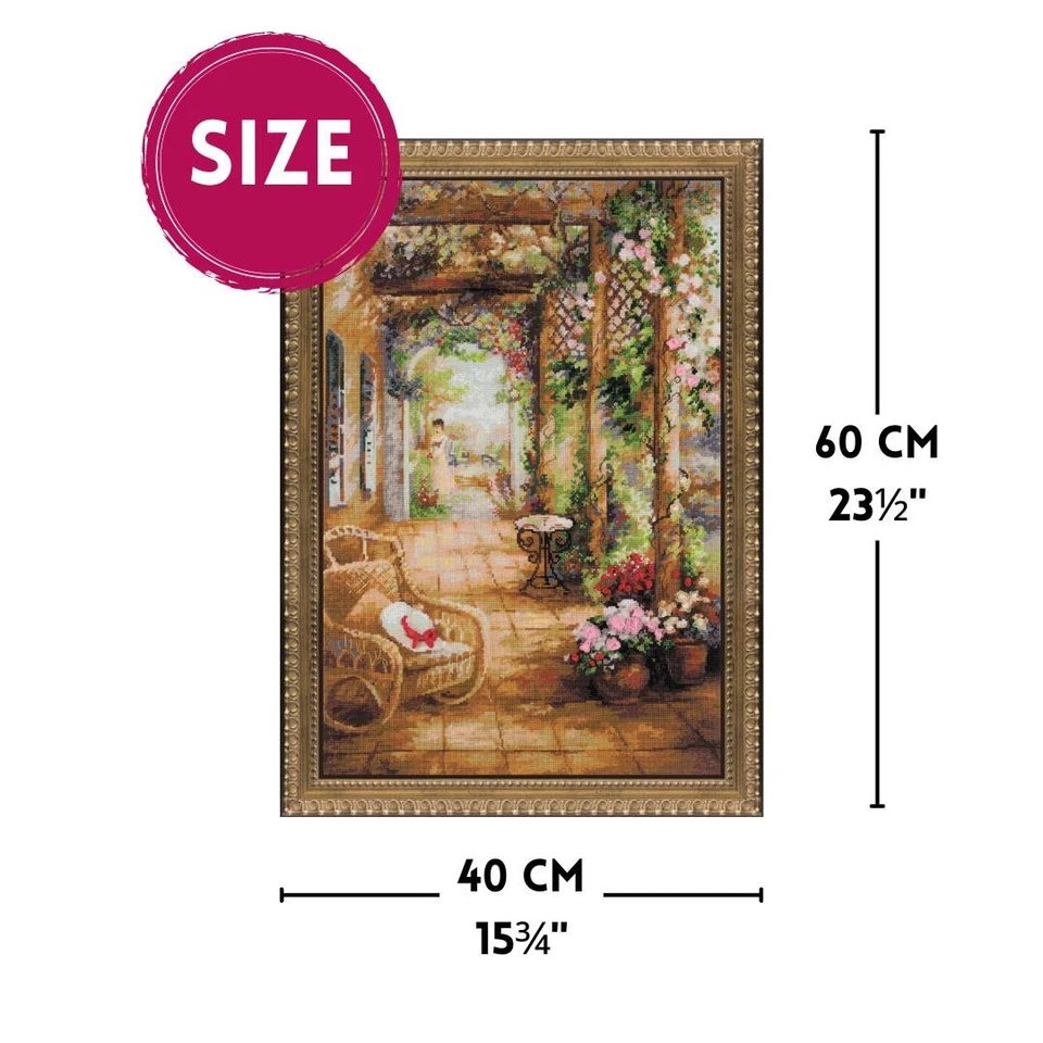 RIOLIS PREMIUM Counted Cross Stitch Kit 100/043 A Secret Romance - In Style - Image 4 of 4