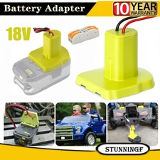 Adapter DIY for Power Wheel Converter For Ryobi 18V Li-ion Battery with Terminal
