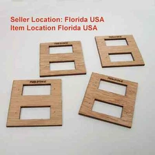 Plywood Servo Mounting Plate Tray for Two FMS-3104 Servo,  4 pcs USA