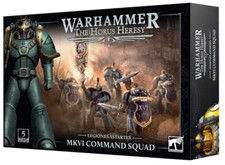 WARHAMMER THE HORUS HERESY LEGIONES ASTARTES MKVI COMMAND SQUAD 31-85 NEW SEALED