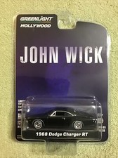 2021 Greenlight Hollywood 1968 DODGE CHARGER RT Diecast 1/64 John Wick Movie