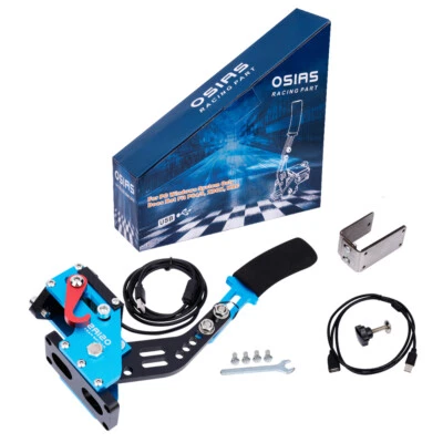 OSIAS Blue Color 64Bit PC USB Handbrake SIM for Racing Games T500 G27/G29 FANATECOSW