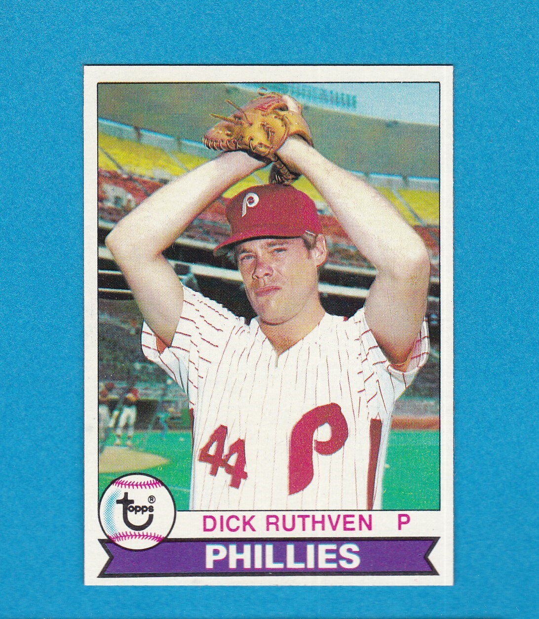1979 TOPPS BASEBALL SET BREAK 419 DICK RUTHVEN PHILS NM/MT