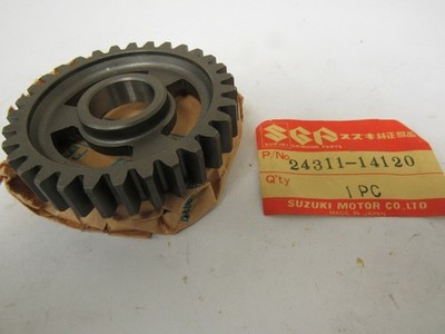 Suzuki RM100 RM125 nos 1st driven gear 1983 p.n. 24311-14120