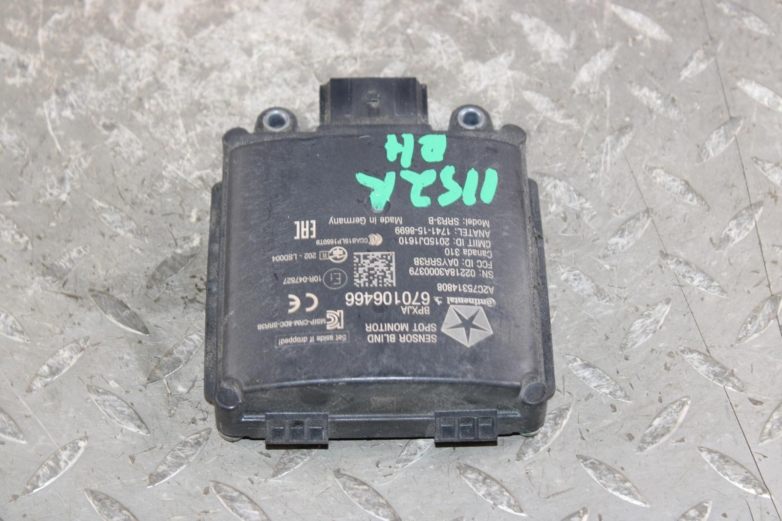 17-22 MASERATI GHIBLI Blind Spot Alert Radar Body Control Module BCM BCU OEM OE