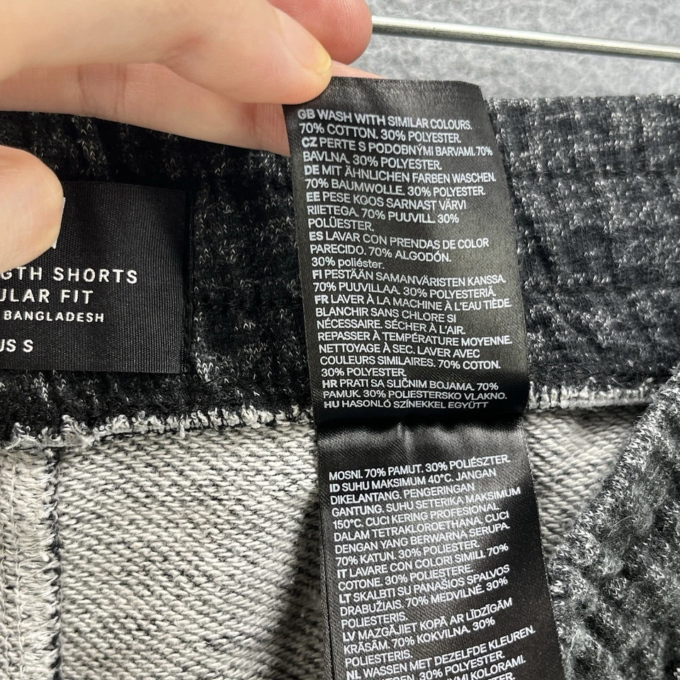 Pantalones Cortos H&M Para Hombre Pequeños S W30 Longitud Media Ajuste Regular 8 pulgadas Entrepierna Cordón Foto 4 de 4