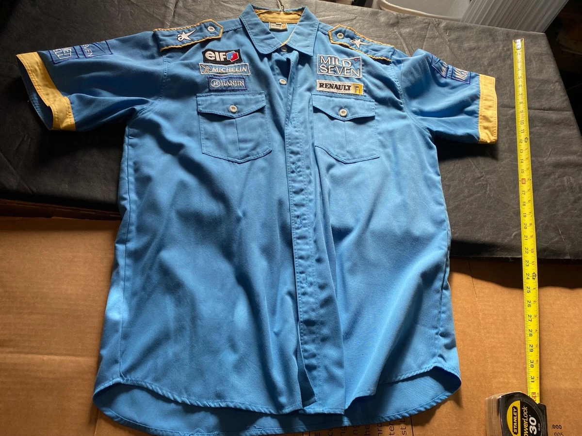 当時品 F1 Renault ルノーモータースポーツ マイセン パーカー ロゴ Renault Blue Formula 1 Racing Fan Apparel and Souvenirs | eBay