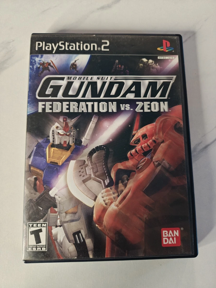 Mobile Suit Gundam: Federation vs. Zeon Video Games for sale | eBay