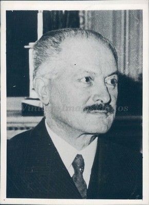 1943 Photo Albert Lebrun President Third French Republic Zurich