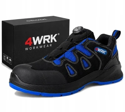Chaussures de Sécurité Homme S1P ENIF Légère Kevlar Lacets Rapides Sport 36-47 - Photo 1/4