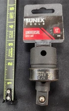 QTY 1 NEW SUNEX 2300 1/2" DRIVE BLACK OXIDE UNIVERSAL IMPACT JOINT