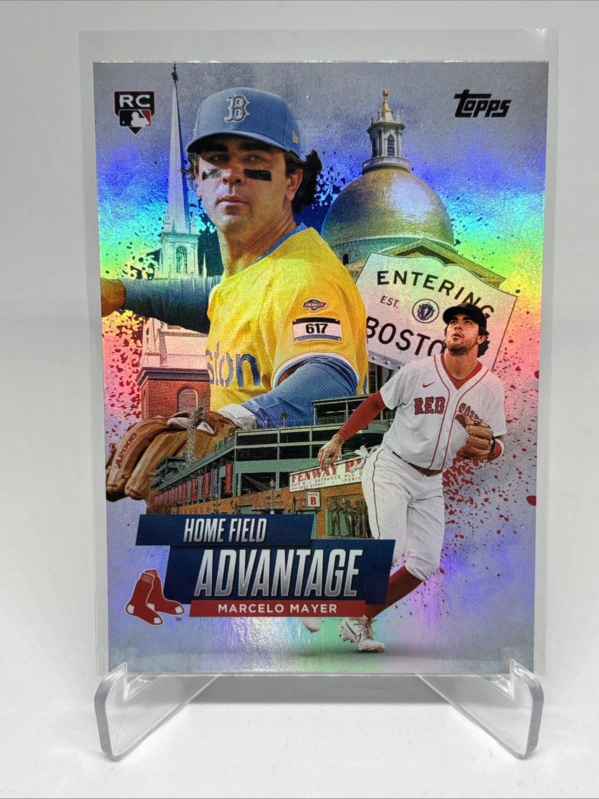 Marcelo Mayer 2025 Topps Update Rookie Home Field Advantage SSP #HA-47 CASE HIT