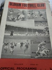 Oldham v Keighley  1960/61