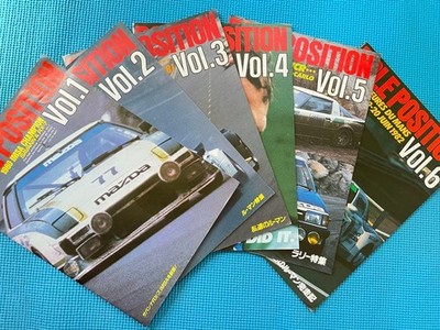 Mazda MazdaRX-7 Le Mans IMSA Rally Magazine Set Vol.1-6 Used, 1980s