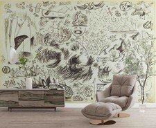 3D Jackson Pollock Oil Painting Wallpaper Wall Murals Removable Wallpaper 33
