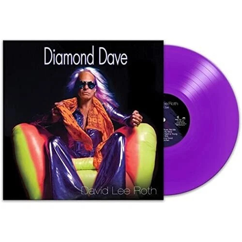 David Lee Roth "Diamond Dave" Limited Edition - Purple Vinyl Van Halen EXC sleev