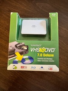 Honestech VHS to DVD/BLU-RAY 7.0 Deluxe Video Conversion Solution USB Windows