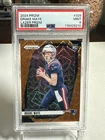 2024 PANINI PRIZM LAZER PRIZM #329 DRAKE MAYE PSA 9