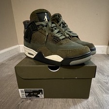Air Jordan 4 Retro SE Craft Green Black White...