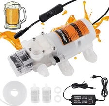 Household Electric Wine Transfer Pump 110V Speed Adjustable Food Grade Self-P...