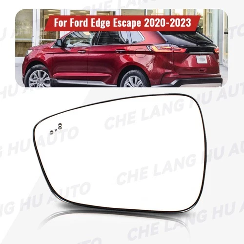 Heated Mirror Glass with plate Blind Spot Left Side For Ford Escape 2020-2023