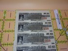 Vintage Pittsburgh Cincinnati Chicago St Louis Railroad Bond Coupons Strip of 10 — photo 2