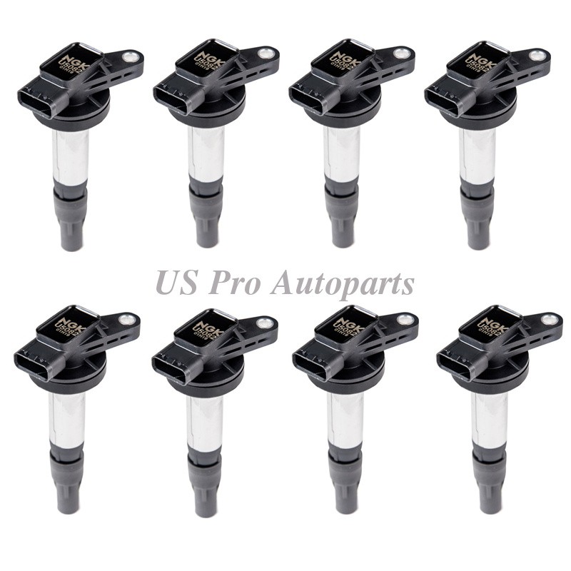 4744015 For Jaguar XF 4.2L 2003-2008 U5082 4526466 8 pcs OEM NGK Ignition Coil